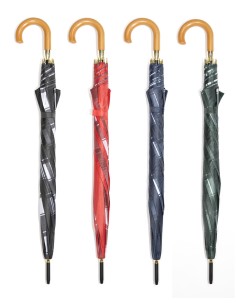 OMBRELLO NYLON AUTOMATICO SPICCHI ALTERNATI