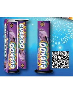 FONTANA CUCKOO MAGIC FIRE H 17.2 cm DM 2.4 cm (2 Pz)