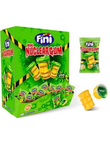 FINI CHICLE MINI NUCLEAR GUM 5 gr. (200 Pz)