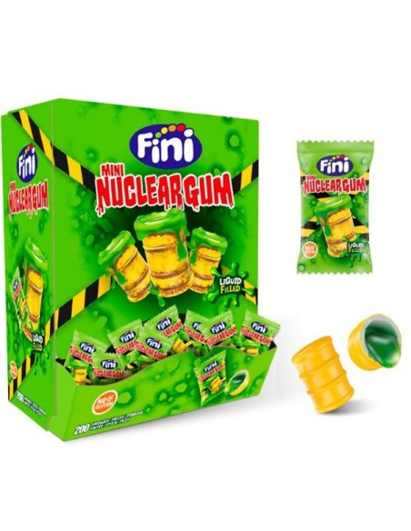 FINI CHICLE MINI NUCLEAR GUM 5 gr. (200 Pz)