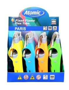 ACCENDIGAS ATOMIC PARIS FLEXY TUBE 28 cm (16 Pz)