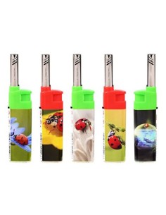 ACCENDIGAS ATOMIC BIBA MINI BBQ LADYBUGS (50 Pz)