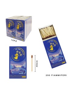 FIAMMIFERO Le Tre Stelle MAXI BOX 250 (10 SC)