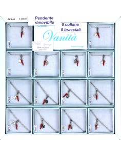 EXPO 6 Collane + 8 Bracciali (14 Pz)