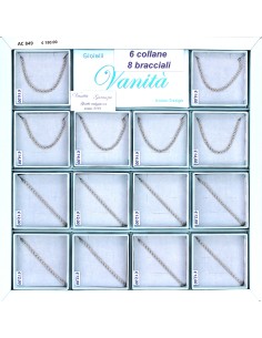 EXPO 6 Collane + 8 Bracciali (14 Pz)