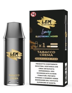 LEM CARTUCCIA MONOUSO TABACCO CREMA (5 Pz) cod.prod.PLN011522